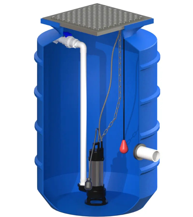 650L Single Stormwater Pumpstation Package