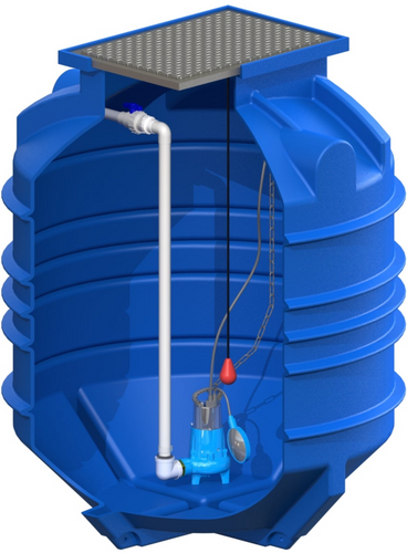 3000L Single Stormwater Pumpstation Package